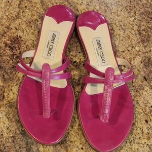 Jimmy Choo Pink Women's Sandals